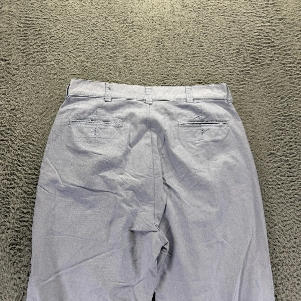 Vintage Polo By Ralph Lauren Pant Mens 34x30 Blue Cotton Chino Straight Business